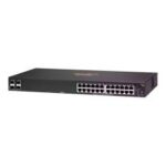 Aruba 6100 24G 4SFP+ Managed L3 Gigabit Ethernet (10/100/1000) 1U Black