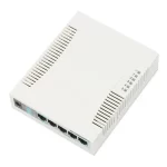 MikroTik CSS106-5G-1S (RB260GS) 5-Port Smart Desktop Gigabit Switch w/ 1 x 1GbE SFP Port (SwOS)
