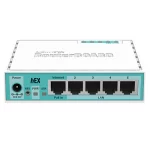 Mikrotik RB750GR3 wired router Gigabit Ethernet Turquoise, White