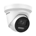 Hikvision DS-2CD2387G2-LSU/SL Pro EasyIP 4.0 ColorVu (up to 30m) Outdoor HD PoE Turret IP Camera w/ 2.8mm Lens, Audio, Alarm & Strobe Light (8 MP)