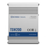 Teltonika TSW200 network switch Unmanaged Gigabit Ethernet (10/100/1000) Power over Ethernet (PoE) Aluminium