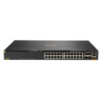 Aruba 6300M 24-port 1GbE Class 4 PoE & 4-port SFP56 Managed L3 Gigabit Ethernet (10/100/1000) Power over Ethernet (PoE) 1U