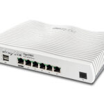 Draytek Vigor 2865 wired router Gigabit Ethernet Grey, White