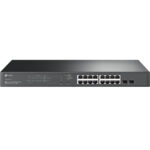 TP-Link JetStream 18-Port Gigabit Smart Switch with 16-Port PoE+ (TL-SG2218P)