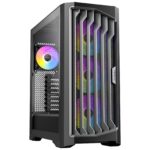 Antec Performance 1 FT Gaming Case, Black, E-ATX Full Tower, ARGB, 2x USB 3.0, 1x USB Type-C 10Gbps, Temperature Display, 4mm Tempered Glass Side Panel, E-ATX, ATX, Micro-ATX, ITX