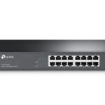 TP-Link TL-SF1016DS network switch Unmanaged Fast Ethernet (10/100) 1U Black