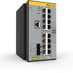 Allied Telesis AT-IE340L-18GP-80 Managed L3 Gigabit Ethernet (10/100/1000) Power over Ethernet (PoE) Grey