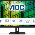 AOC E2 Q32E2N LED display 80 cm (31.5") 2560 x 1440 pixels Quad HD Black