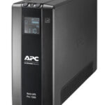 APC Back-UPS Pro, 1300VA/780W, Tower, 230V, 8x IEC C13 outlets, AVR, LCD, User Replaceable Battery (BR1300MI)