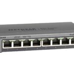 NETGEAR GS108E Managed Gigabit Ethernet (10/100/1000) Black