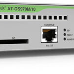 Allied Telesis AT-GS970M/10PS-50 Managed L3 Gigabit Ethernet (10/100/1000) Power over Ethernet (PoE) 1U Black, Grey