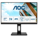 AOC P2 U27P2 LED display 68.6 cm (27") 3840 x 2160 pixels 4K Ultra HD Black