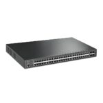 TP-Link JetStream 48-Port Gigabit and 4-Port 10GE SFP+ L2+ Managed Switch with 48-Port PoE+