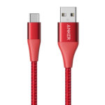 Anker Powerline+ II USB cable 0.9 m USB 2.0 USB A USB C Red