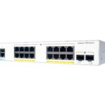 Cisco Catalyst 1000-16P-2G-L Network Switch, 16 Gigabit Ethernet (GbE) PoE+ Ports, 120W PoE Budget(C1000-16P-2G-L)