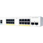 Cisco Catalyst 1000-16P-E-2G-L Network Switch, 16 Gigabit Ethernet PoE+ Ports(C1000-16P-E-2G-L)