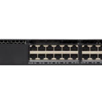 Cisco Catalyst WS-C3650-24PD-E network switch Managed L3 Gigabit Ethernet (10/100/1000) Power over Ethernet (PoE) 1U Black