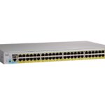 Cisco Catalyst 2960L-48PQ-LL Network Switch, 48 Gigabit Ethernet PoE+ Ports(WS-C2960L-48PQ-LL)