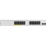 Cisco Catalyst 1000-24FP-4G-L Network Switch, 24 Gigabit Ethernet (GbE) PoE(C1000-24FP-4G-L)