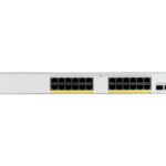 Cisco Catalyst 1000-24FP-4X-L Network Switch, 24 Gigabit Ethernet (GbE) PoE+ Ports(C1000-24FP-4X-L)