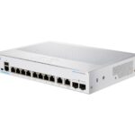 Cisco Business CBS350-8FP-E-2G Managed Switch | 8 Port GE | Full PoE | Ext PS | 2x1G Combo | Limited Lifetime Protection (CBS350-8FP-E-2G-UK)