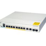 Cisco Catalyst 1000-8P-E-2G-L Network Switch, 8 Gigabit Ethernet (GbE) PoE+ Ports(C1000-8P-E-2G-L)