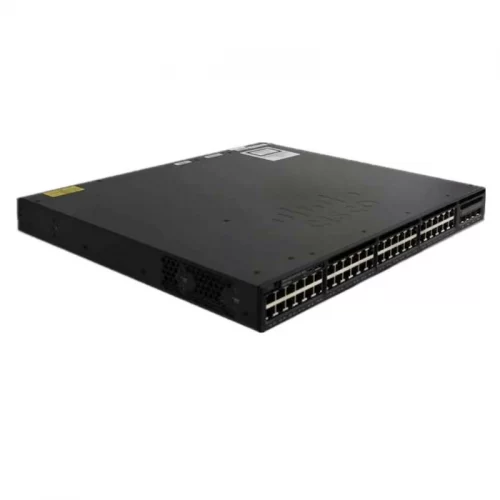 Cisco Catalyst WS-C3650-48FD-E network switch Managed L3 Gigabit Ethernet (10/100/1000) Power over Ethernet (PoE) 1U Black - Image 1