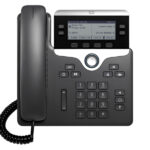 Cisco 7821 IP phone Black, Silver 2 lines (CP-7821-3PCC-K9=)