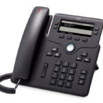 Cisco 6851 IP phone Black 4 lines Wi-Fi (CP-6851-3PCC-K9=)