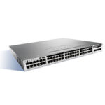 Cisco Catalyst WS-C3850-48UW-S network switch Managed Gigabit Ethernet (10/100/1000) Power over Ethernet (PoE) Black, Grey